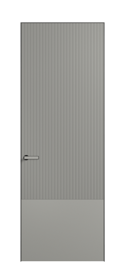 Межкомнатная дверь Velvet АКП 8203 Матовый нейтральный серый. Цена 332900  | Volhovec