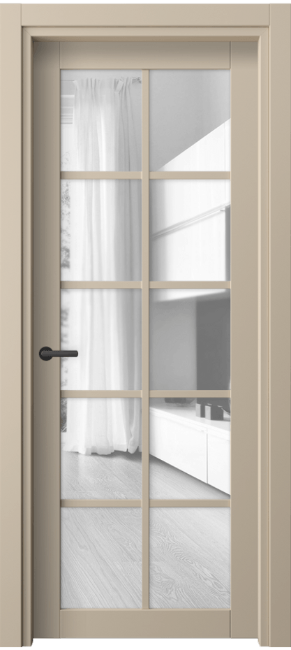 Дверь межкомнатная Neo 2106 ПЭТ светло-бежевый Прозрачное стекло, триплекс, 6 мм Гладкий классический наличник ПЭСБ Цена 210280 ₸ Наличники уже входят в базовый комплект. Фабрика дверей Волховец 8 (800) 551 43 19 Межкомнатная дверь Neo 2106 ПЭТ светло-бежевый Прозрачное стекло, триплекс, 6 мм Цена 210280 ₸ | Volhovec
