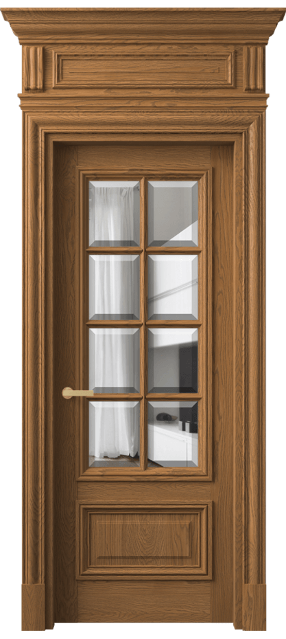 Дверь межкомнатная Антик 7316 Дуб пряный матовый Прозрачное стекло с фацетом КЭП + Объёмный фриз + Карниз ДПР.М Цена 2223766 ₸ Наличники уже входят в базовый комплект. Фабрика дверей Волховец 8 (800) 551 43 19 Межкомнатная дверь Антик 7316 Дуб пряный матовый Прозрачное стекло с фацетом Цена 2223766 ₸ | Volhovec