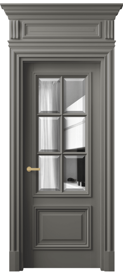 Дверь межкомнатная Антик 7312 Матовый классический серый Двустороннее зеркало с фацетом, триплекс КЭП + Объёмный фриз + Карниз МКЛС Цена 1388840 ₸ Наличники уже входят в базовый комплект. Фабрика дверей Волховец 8 (800) 551 43 19 Межкомнатная дверь Антик 7312 Матовый классический серый Двустороннее зеркало с фацетом, триплекс Цена 1388840 ₸ | Volhovec