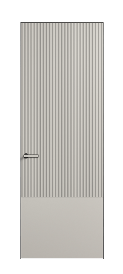 Межкомнатная дверь Velvet АКП 8203 Матовый облачно-серый. Цена 332900  | Volhovec