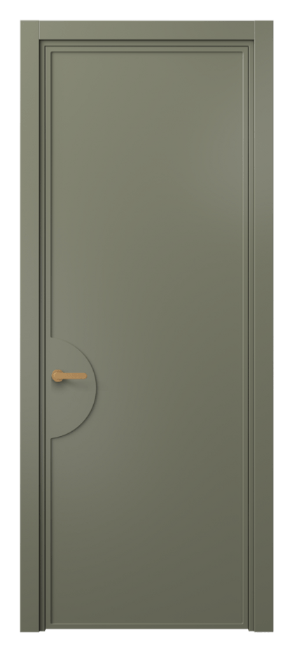 Межкомнатная дверь Frame 8604 Матовый оливковый тёмный  Цена 274050 ₸ | Volhovec