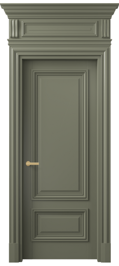 Дверь межкомнатная Антик 7307 Матовый оливковый тёмный КЭП + Объёмный фриз + Карниз МОТ Цена 1240664 ₸ Наличники уже входят в базовый комплект. Фабрика дверей Волховец 8 (800) 551 43 19 Межкомнатная дверь Антик 7307 Матовый оливковый тёмный Цена 1240664 ₸ | Volhovec