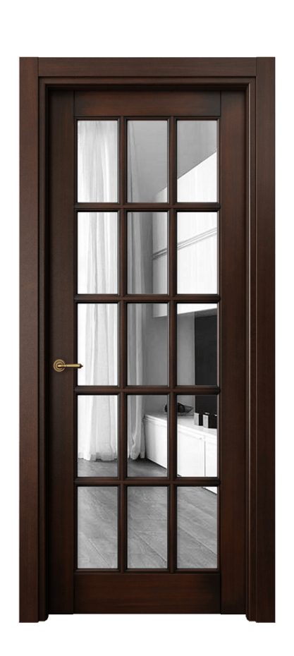 Дверь межкомнатная Toscana Grigliato 6311 Бук тёмный с патиной Двустороннее зеркало, триплекс, 6 мм Гладкий наличник БТП Цена 799960 ₸ Наличники уже входят в базовый комплект. Фабрика дверей Волховец 8 (800) 551 43 19 Межкомнатная дверь Toscana Grigliato 6311 Бук тёмный с патиной Двустороннее зеркало, триплекс, 6 мм Цена 799960 ₸ | Volhovec
