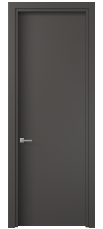 Межкомнатная дверь Planum 0010 ПЭТ графитовый  Цена 157913 ₸ | Volhovec