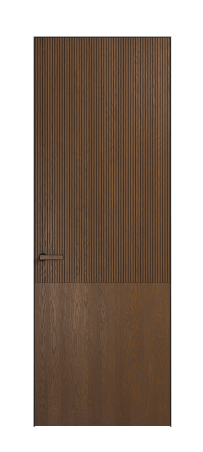 Дверь межкомнатная Velvet 8205 Дуб каштановый матовый. Скрытый короб Черный Цена 645900 . Фабрика дверей Волховец 8 (800) 551 43 19 Межкомнатная дверь Velvet 8205 Дуб каштановый матовый. Цена 645900 | Volhovec