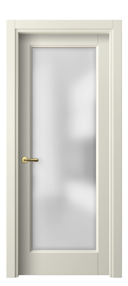 Межкомнатная дверь Galant 1402 Матовый молочно-белый Сатинированное стекло Цена 245600 ₸ | Volhovec