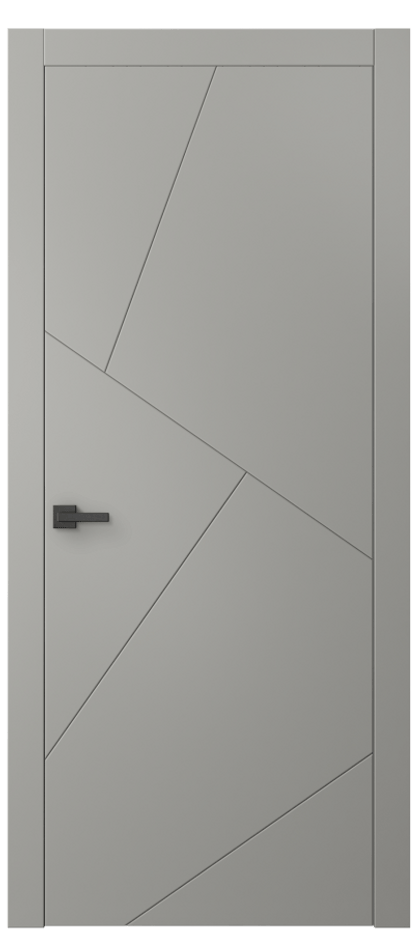 Межкомнатная дверь Линия 8058 Матовый нейтральный серый  Цена 359470 ₸ | Volhovec
