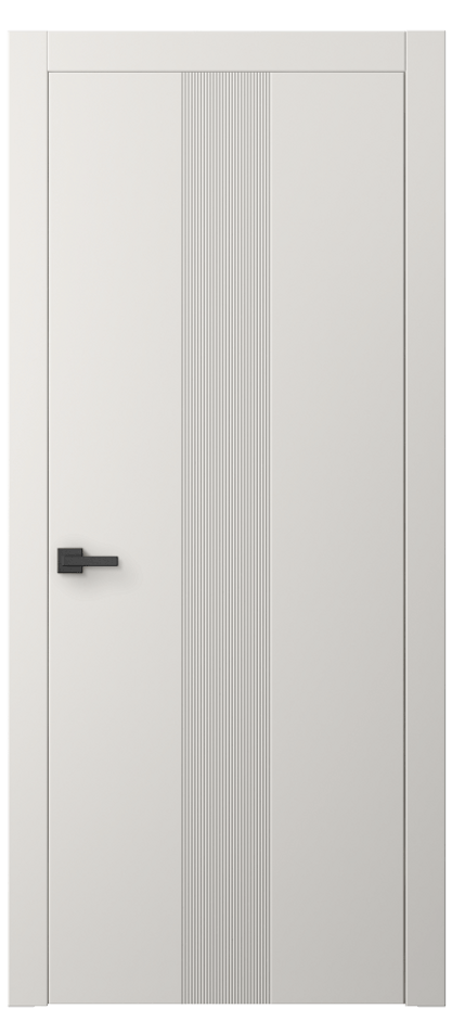 Межкомнатная дверь Линия 8042 Матовый пудровый белый  Цена 436960 ₸ | Volhovec