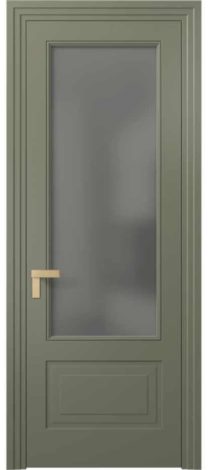 Дверь межкомнатная Рокка 8342 Матовый оливковый тёмный Сатинированное серое стекло, триплекс Каскадный компланарный наличник МОТ Цена 626716 ₸ Наличники уже входят в базовый комплект. Фабрика дверей Волховец 8 (800) 551 43 19 Межкомнатная дверь Рокка 8342 Матовый оливковый тёмный Сатинированное серое стекло, триплекс Цена 626716 ₸ | Volhovec