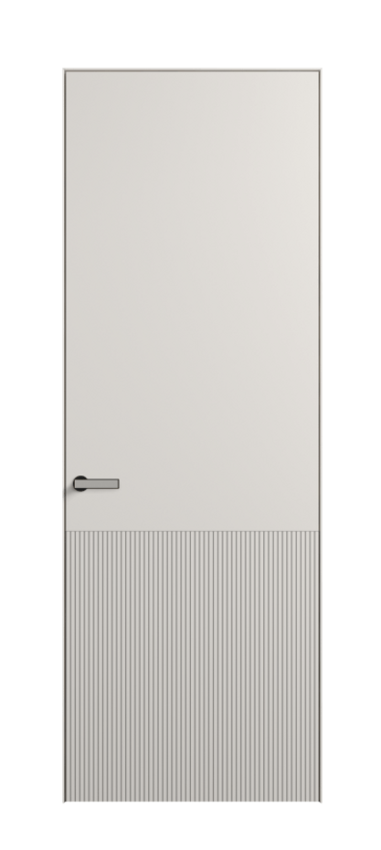 Дверь межкомнатная Velvet АКП 8204 Матовый пудровый белый. Скрытый короб Черный Цена 332900 . Фабрика дверей Волховец 8 (800) 551 43 19 Межкомнатная дверь Velvet АКП 8204 Матовый пудровый белый. Цена 332900 | Volhovec