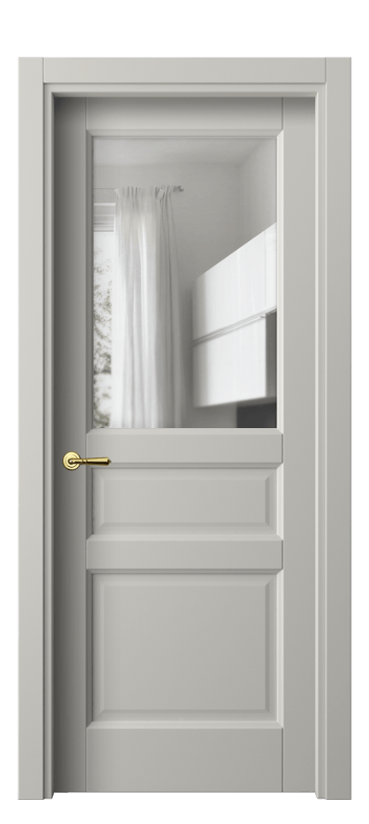 Дверь межкомнатная Галант 1432 Матовый тёплый серый Прозрачное стекло Гладкий наличник МТСР Цена 327151 ₸ Наличники уже входят в базовый комплект. Фабрика дверей Волховец 8 (800) 551 43 19 Межкомнатная дверь Галант 1432 Матовый тёплый серый Прозрачное стекло Цена 327151 ₸ | Volhovec