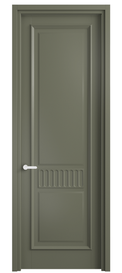 Межкомнатная дверь Шарм 6707 Матовый оливковый тёмный  Цена 768844 ₸ | Volhovec
