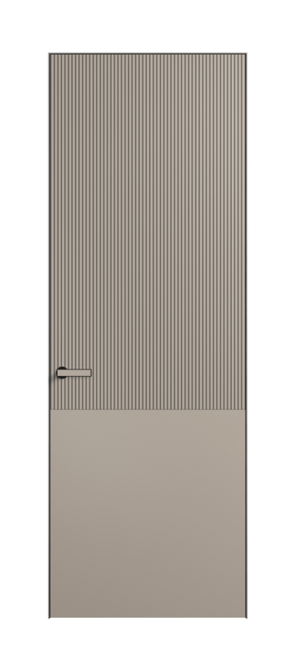 Дверь межкомнатная Velvet АКП 8205 Матовый бисквитный. Скрытый короб Черный Цена 439700 . Фабрика дверей Волховец 8 (800) 551 43 19 Межкомнатная дверь Velvet АКП 8205 Матовый бисквитный. Цена 439700 | Volhovec