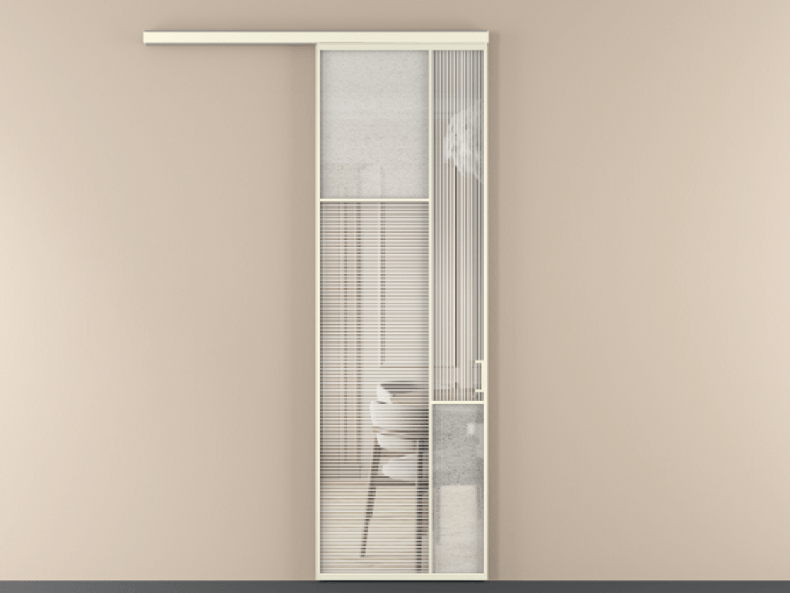 Перегородка Mosaic вдоль стены одностворчатая #VENDORCODE# #FURNISH# #GLASS# Цена #PRICE# #CURRENCY# | Volhovec