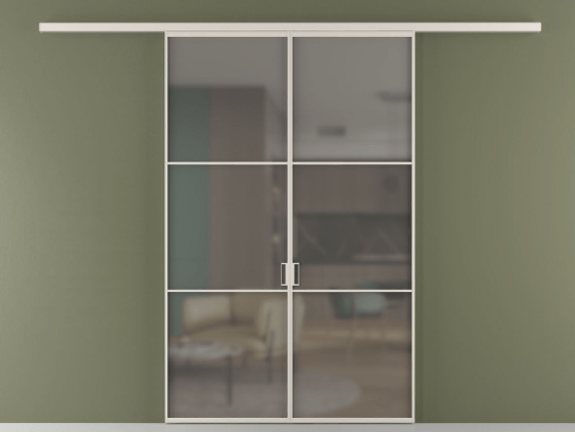 Перегородка Formato вдоль стены 2 створки АЛПР 040.03 Алюминий облачно-серый Сатинированное серое стекло, триплекс. Цена 1266470 ₸ 1. Полотно 2 шт. (800/2100 мм)
2. Комплект установки раздвижной системы
3. Базовый комплект фурнитуры
4.Ручка RONDO
. Фабрика дверей Волховец 8 (800) 551 43 19 Перегородка Formato вдоль стены 2 створки АЛПР 040.03 Алюминий облачно-серый Сатинированное серое стекло, триплекс Цена 1266470 ₸ | Volhovec