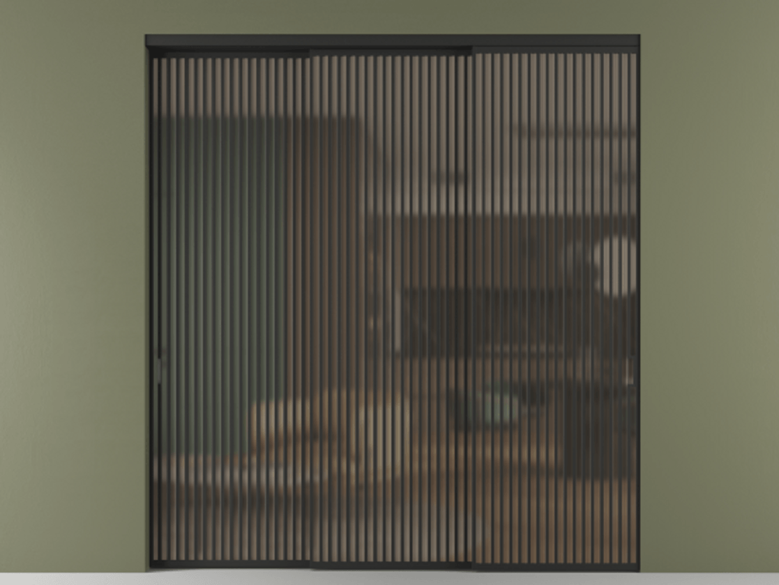 Перегородка Formato внутри проёма телескопик синхро-2 #VENDORCODE# #FURNISH# #GLASS# Цена #PRICE#  | Volhovec