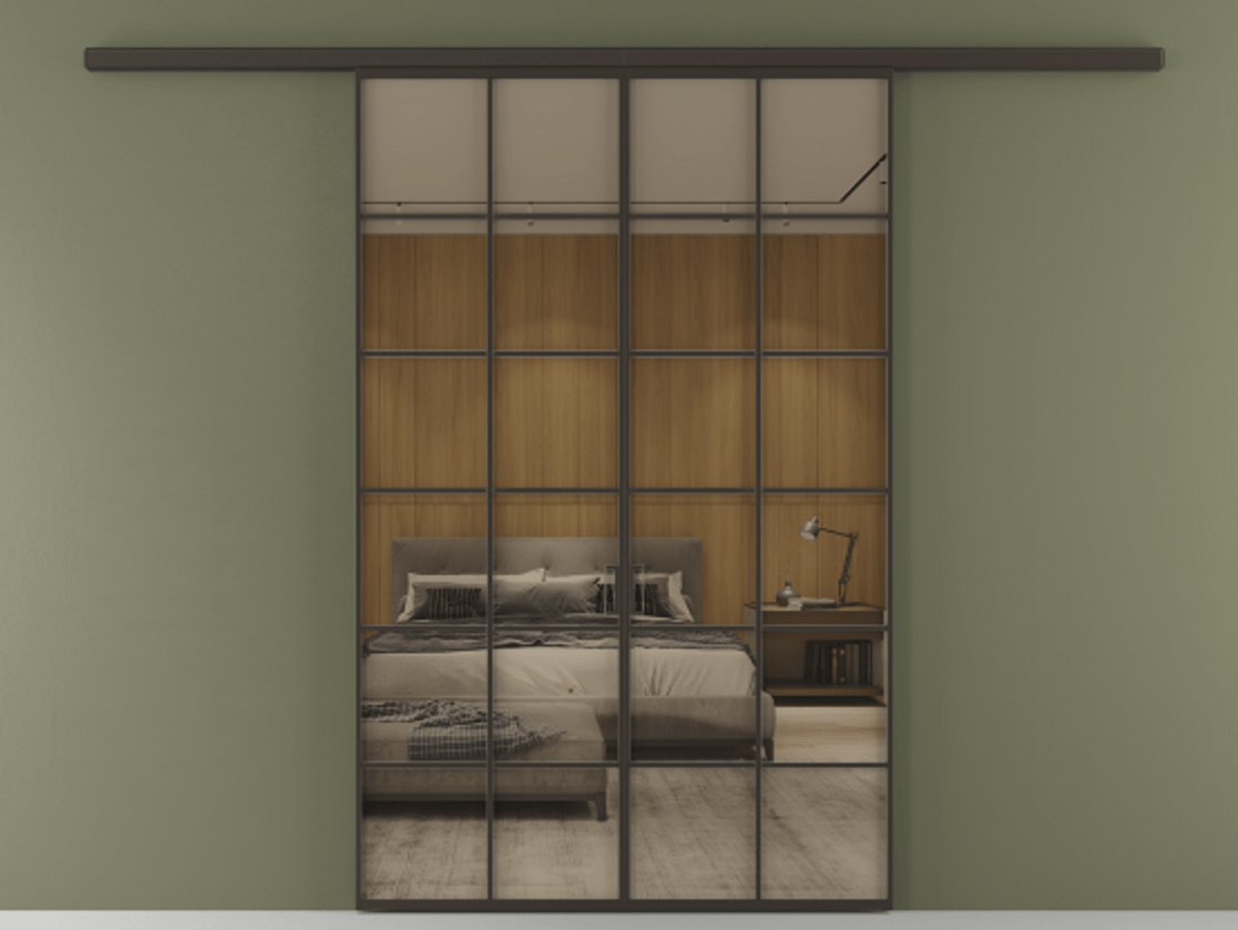 Перегородка Formato вдоль стены двустворчатая АЛПР 040.05 Алюминий антрацит Рефлективное бронзовое стекло "Stopsol", калёное. Цена 1651100 ₸ 1. Полотно 2 шт. (800/2100 мм)
2. Комплект установки раздвижной системы
3. Базовый комплект фурнитуры
4.Ручка RONDO
. Фабрика дверей Волховец 8 (800) 551 43 19 Перегородка Formato вдоль стены двустворчатая АЛПР 040.05 Алюминий антрацит Рефлективное бронзовое стекло "Stopsol", калёное Цена 1651100 ₸ | Volhovec