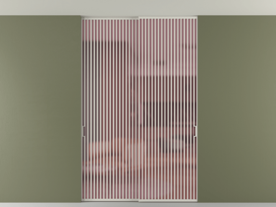 Перегородка Formato внутри проёма скрытое крепление в потолок 2 створки АЛПР 040.06 Алюминий тёплый серый Сатинированное розовое стекло, триплекс. Цена 2676700 ₸ 1. Полотно 2 шт. (800/2100 мм)
2. Комплект установки раздвижной системы
3. Базовый комплект фурнитуры
4. Ручка RONDO. Фабрика дверей Волховец 8 (800) 551 43 19 Перегородка Formato внутри проёма скрытое крепление в потолок 2 створки АЛПР 040.06 Алюминий тёплый серый Сатинированное розовое стекло, триплекс Цена 2676700 ₸ | Volhovec