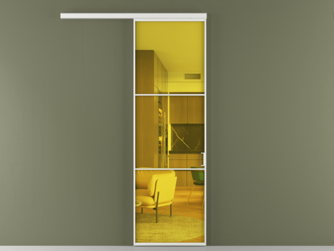 Перегородка Формато вдоль стены 1 створка АЛПР 040.03 Алюминий белоснежный Прозрачное жёлтое стекло, триплекс. Цена 801965 ₸ 1. Полотно (800/2100 мм)
2. Комплект установки раздвижной системы
3. Базовый комплект фурнитуры
4.Ручка Рондо. Фабрика дверей Волховец 8 (800) 551 43 19 Перегородка Формато вдоль стены 1 створка АЛПР 040.03 Алюминий белоснежный Прозрачное жёлтое стекло, триплекс Цена 801965 ₸ | Volhovec