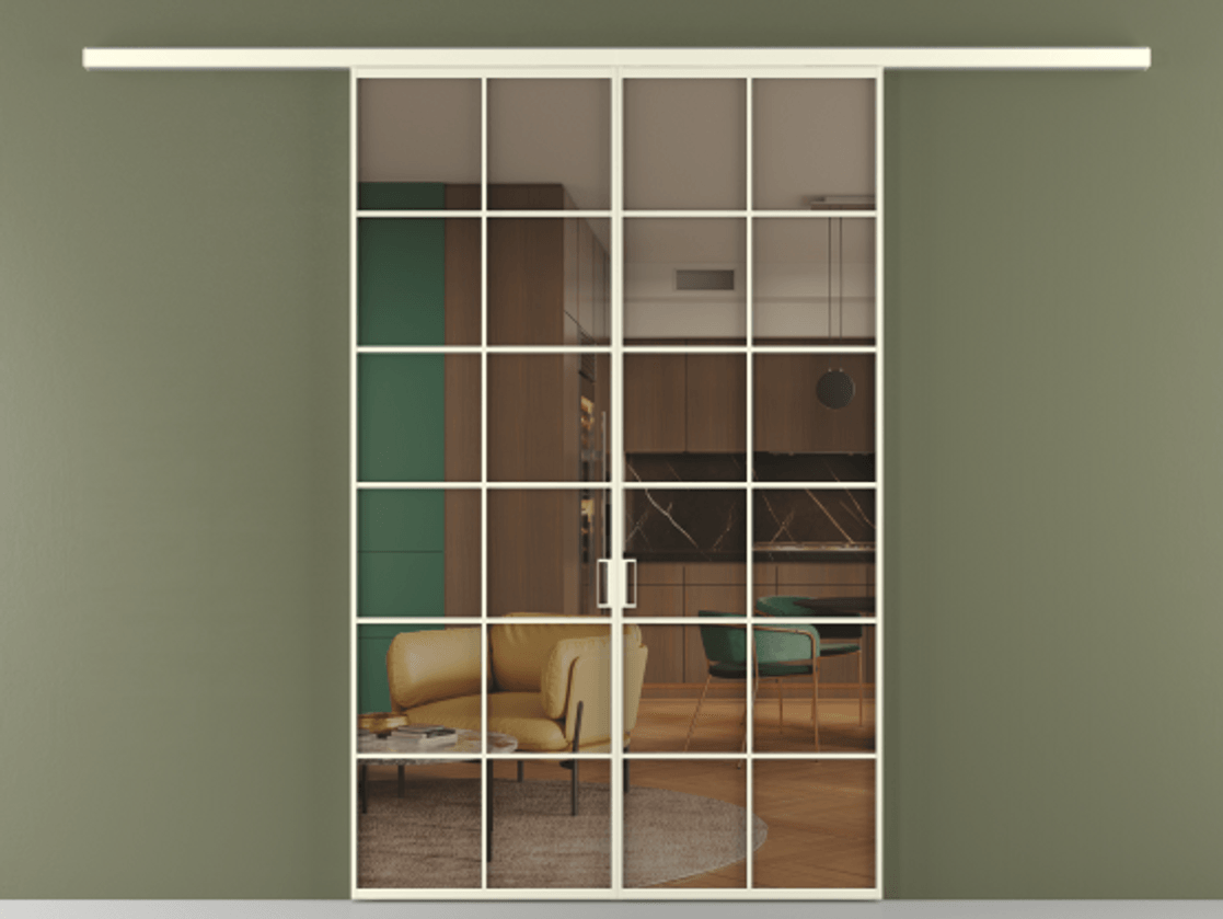 Перегородка Formato вдоль стены двустворчатая АЛПР 040.05 Алюминий молочно-белый Прозрачное бронзовое стекло, триплекс. Цена 1344350 ₸ 1. Полотно 2 шт. (800/2100 мм)
2. Комплект установки раздвижной системы
3. Базовый комплект фурнитуры
4.Ручка RONDO
. Фабрика дверей Волховец 8 (800) 551 43 19 Перегородка Formato вдоль стены двустворчатая АЛПР 040.05 Алюминий молочно-белый Прозрачное бронзовое стекло, триплекс Цена 1344350 ₸ | Volhovec