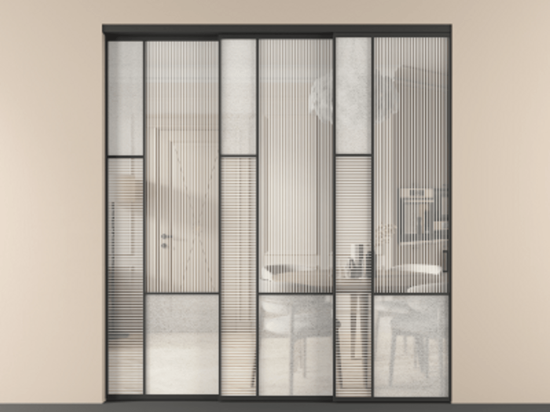 Перегородка Mosaic внутри проема телескопик синхро-3 #VENDORCODE# #FURNISH# #GLASS# Цена #PRICE# #CURRENCY# | Volhovec