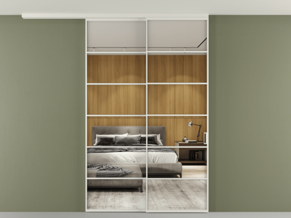Перегородка Formato вдоль стены на потолок телескопик синхро 2 #VENDORCODE# #FURNISH# #GLASS# Цена #PRICE#  | Volhovec