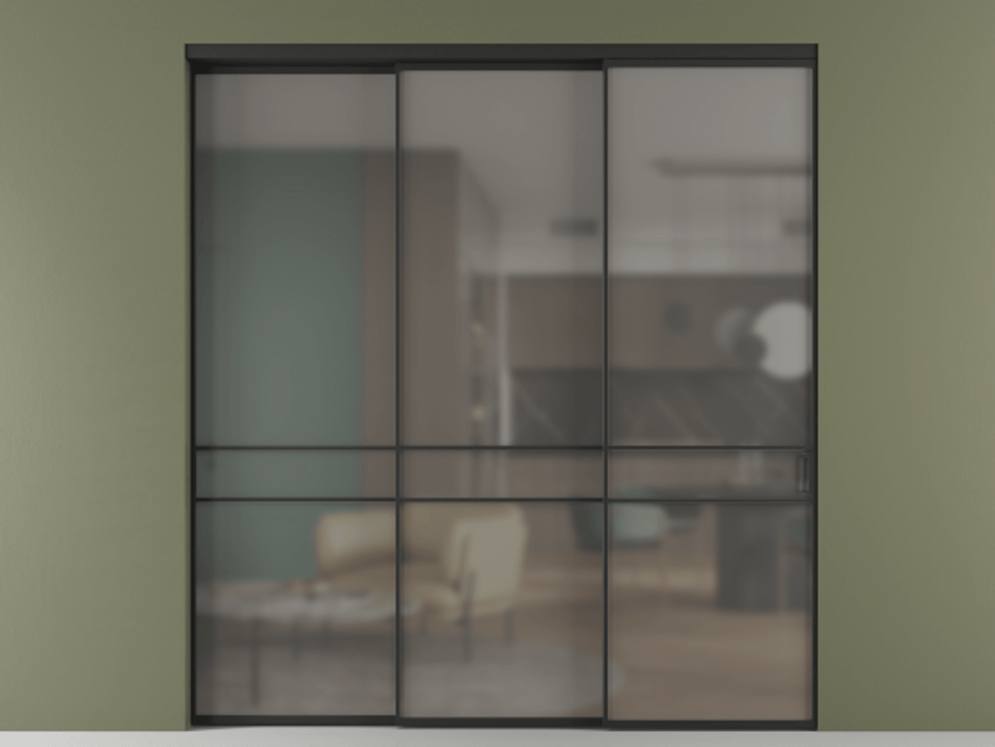Перегородка Formato внутри проёма телескопик синхро-2 #VENDORCODE# #FURNISH# #GLASS# Цена #PRICE#  | Volhovec