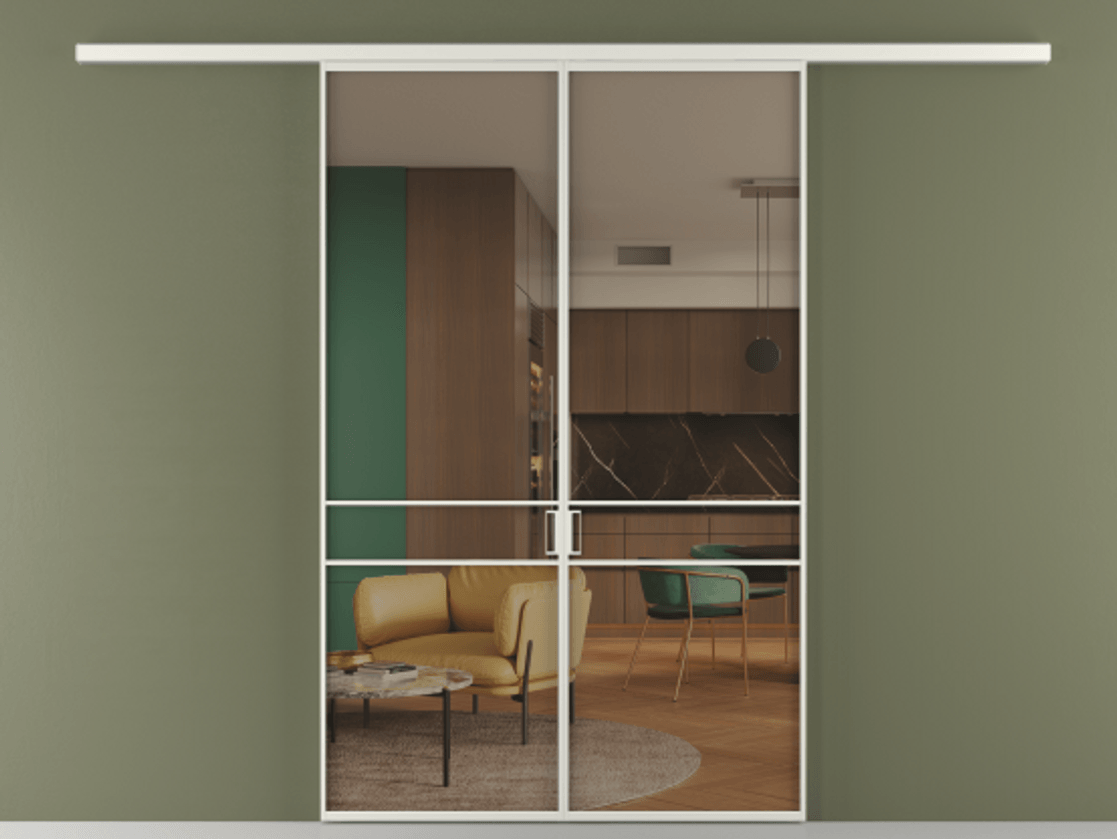 Перегородка Formato вдоль стены 2 створки АЛПР 040.02 Алюминий серый Прозрачное бронзовое стекло, триплекс. Цена 1266470 ₸ 1. Полотно 2 шт. (800/2100 мм)
2. Комплект установки раздвижной системы
3. Базовый комплект фурнитуры
4.Ручка RONDO
. Фабрика дверей Волховец 8 (800) 551 43 19 Перегородка Formato вдоль стены 2 створки АЛПР 040.02 Алюминий серый Прозрачное бронзовое стекло, триплекс Цена 1266470 ₸ | Volhovec