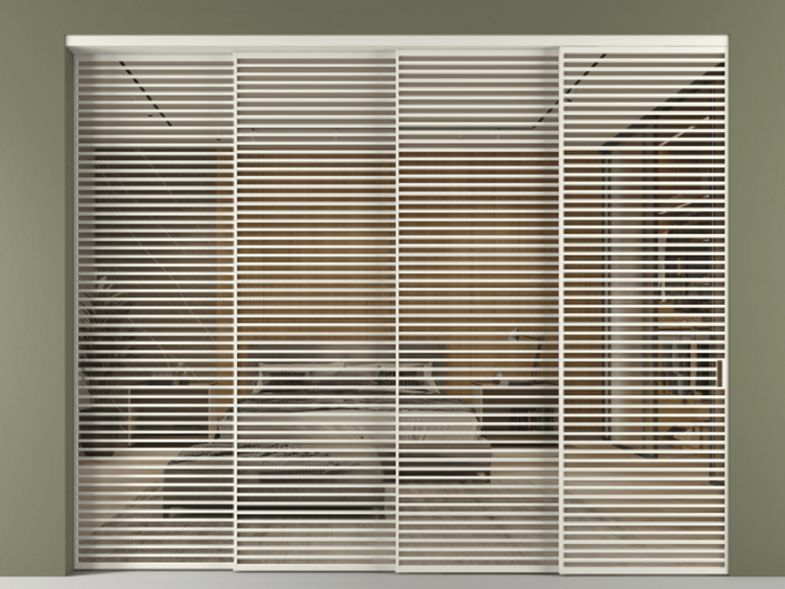Перегородка Formato внутри проёма телескопик синхро-3 #VENDORCODE# #FURNISH# #GLASS# Цена #PRICE#  | Volhovec