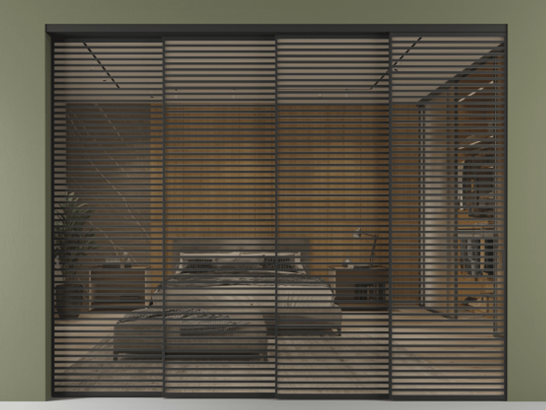 Перегородка Formato внутри проёма телескопик синхро-3 #VENDORCODE# #FURNISH# #GLASS# Цена #PRICE# #CURRENCY# | Volhovec