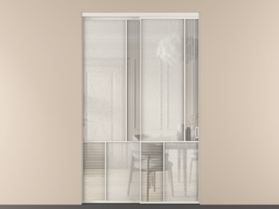 Перегородка Mosaic внутри проема двустворчатая #VENDORCODE# #FURNISH# #GLASS# Цена #PRICE# #CURRENCY# | Volhovec