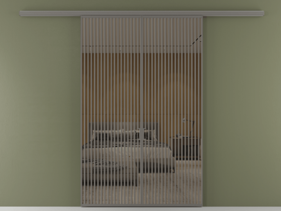 Перегородка Formato вдоль стены двустворчатая АЛПР 040.06 Алюминий классический серый Рефлективное бронзовое стекло "Stopsol", калёное. Цена 2776800 ₸ 1. Полотно 2 шт. (800/2100 мм)
2. Комплект установки раздвижной системы
3. Базовый комплект фурнитуры
4.Ручка RONDO
. Фабрика дверей Волховец 8 (800) 551 43 19 Перегородка Formato вдоль стены двустворчатая АЛПР 040.06 Алюминий классический серый Рефлективное бронзовое стекло "Stopsol", калёное Цена 2776800 ₸ | Volhovec