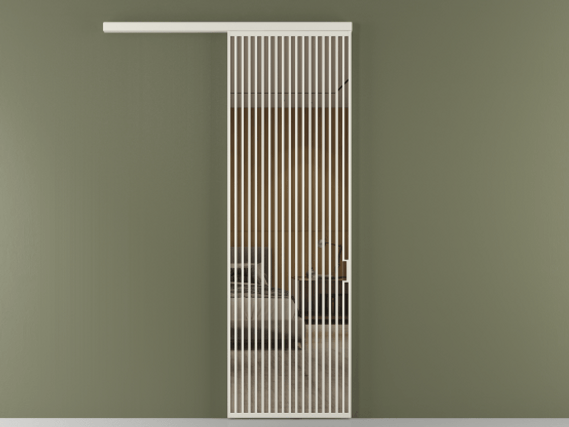 Перегородка Formato вдоль стены одностворчатая #VENDORCODE# #FURNISH# #GLASS# Цена #PRICE# #CURRENCY#  | Volhovec