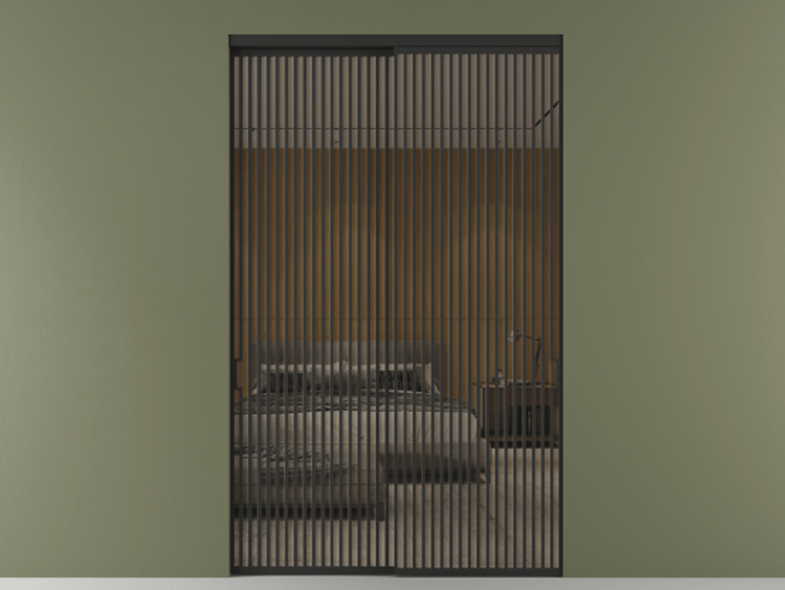 Перегородка Formato внутри проёма двустворчатая #VENDORCODE# #FURNISH# #GLASS# Цена #PRICE# #CURRENCY#  | Volhovec