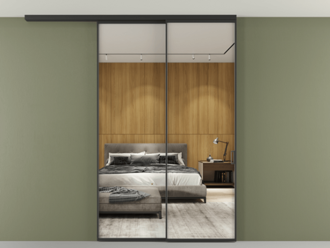 Перегородка Formato вдоль стены на потолок телескопик синхро 2 #VENDORCODE# #FURNISH# #GLASS# Цена #PRICE#  | Volhovec