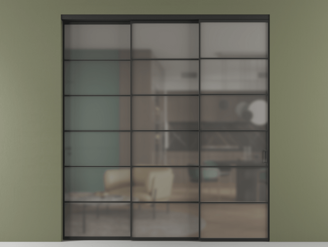Перегородка Formato внутри проёма телескопик синхро-2 #VENDORCODE# #FURNISH# #GLASS# Цена #PRICE#  | Volhovec