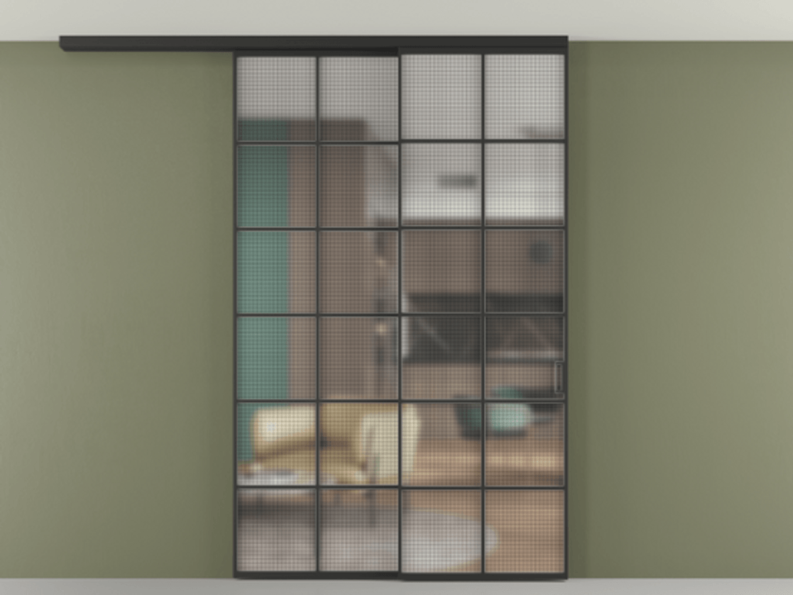 Перегородка Formato вдоль стены на потолок телескопик синхро 2 #VENDORCODE# #FURNISH# #GLASS# Цена #PRICE#  | Volhovec