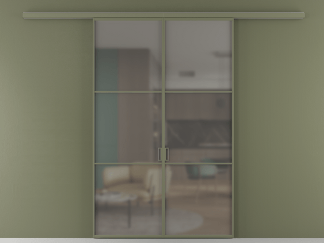 Перегородка Formato вдоль стены 2 створки АЛПР 040.03 Алюминий оливковый тёмный Сатинированное серое стекло, триплекс. Цена 1266470 ₸ 1. Полотно 2 шт. (800/2100 мм)
2. Комплект установки раздвижной системы
3. Базовый комплект фурнитуры
4.Ручка RONDO
. Фабрика дверей Волховец 8 (800) 551 43 19 Перегородка Formato вдоль стены 2 створки АЛПР 040.03 Алюминий оливковый тёмный Сатинированное серое стекло, триплекс Цена 1266470 ₸ | Volhovec