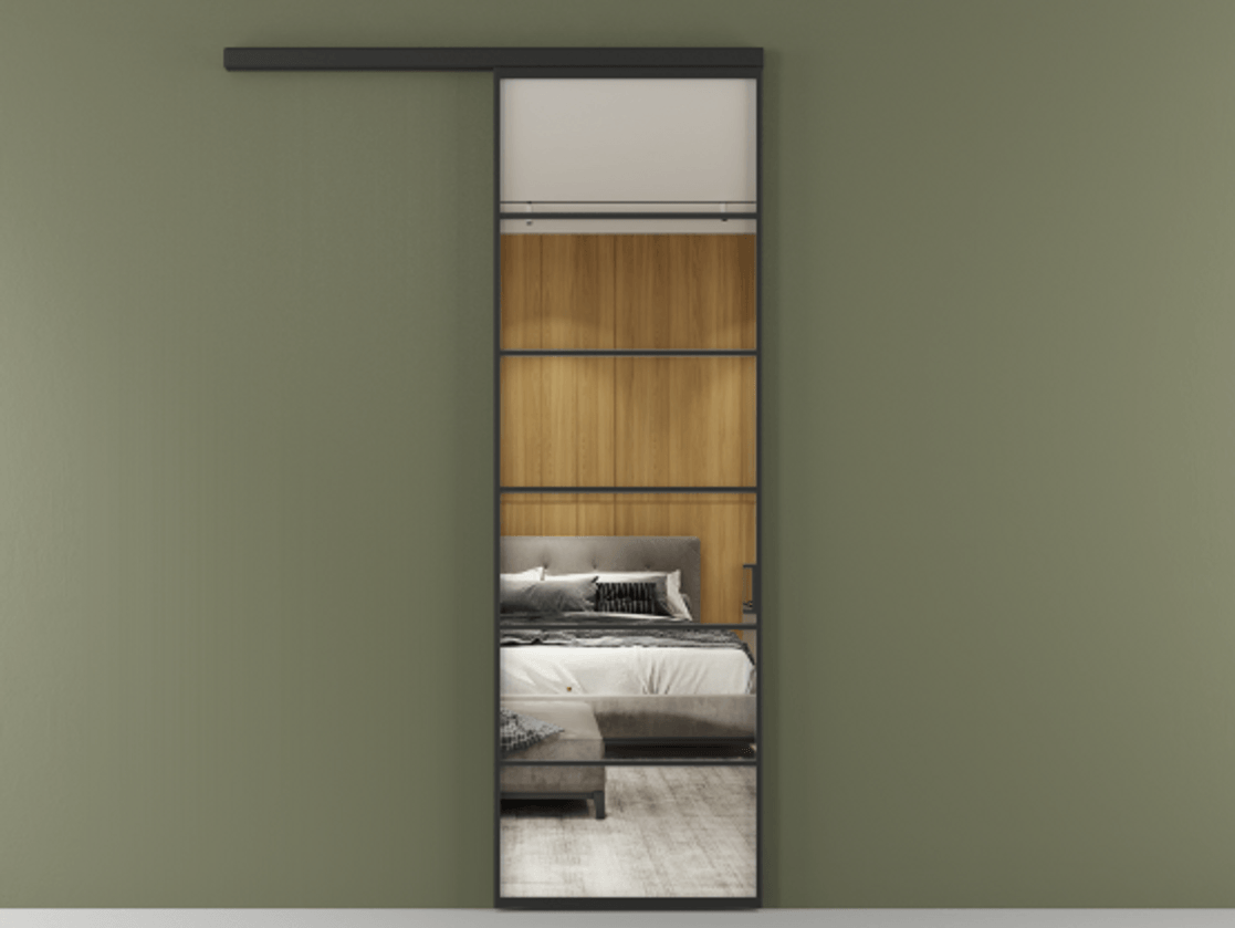 Перегородка Formato вдоль стены одностворчатая #VENDORCODE# #FURNISH# #GLASS# Цена #PRICE# #CURRENCY#  | Volhovec