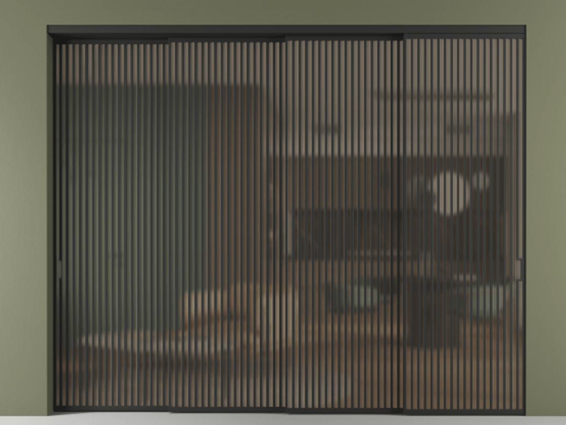 Перегородка Formato внутри проёма телескопик синхро-3 #VENDORCODE# #FURNISH# #GLASS# Цена #PRICE#  | Volhovec