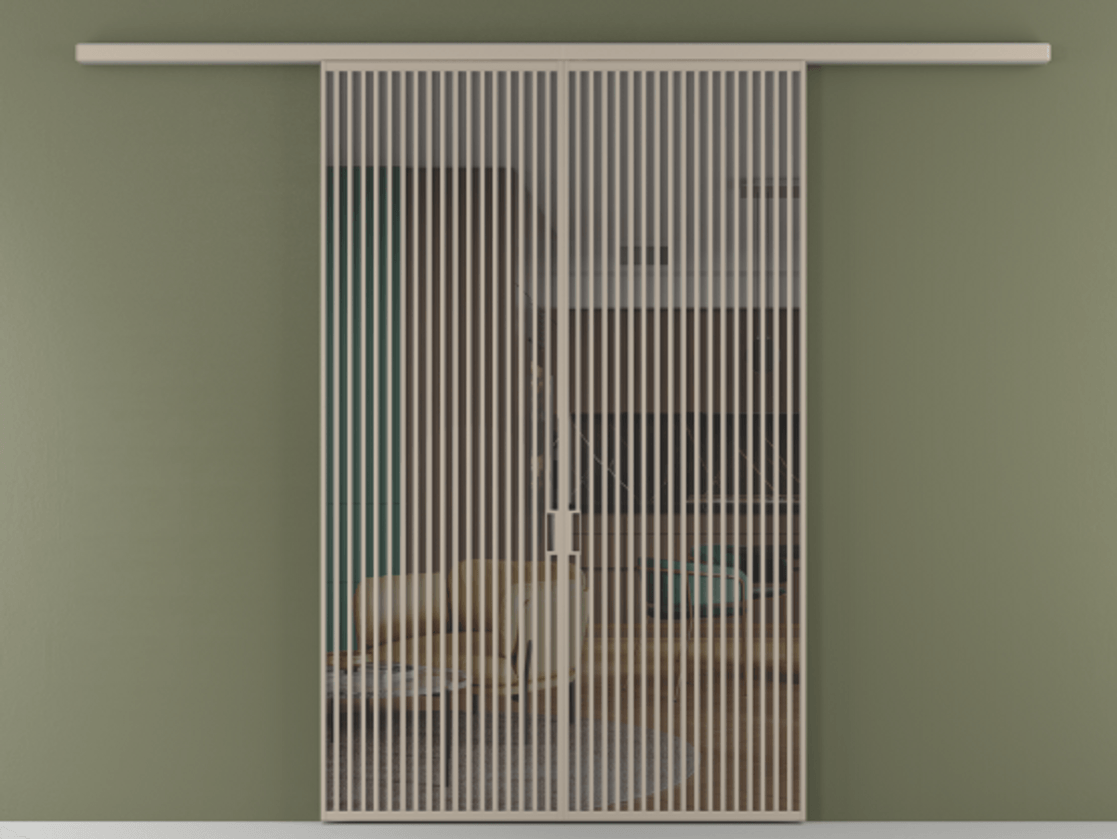 Перегородка Formato вдоль стены двустворчатая АЛПР 040.06 Алюминий бисквитный Прозрачное серое стекло, триплекс. Цена 2244900 ₸ 1. Полотно 2 шт. (800/2100 мм)
2. Комплект установки раздвижной системы
3. Базовый комплект фурнитуры
4.Ручка RONDO
. Фабрика дверей Волховец 8 (800) 551 43 19 Перегородка Formato вдоль стены двустворчатая АЛПР 040.06 Алюминий бисквитный Прозрачное серое стекло, триплекс Цена 2244900 ₸ | Volhovec