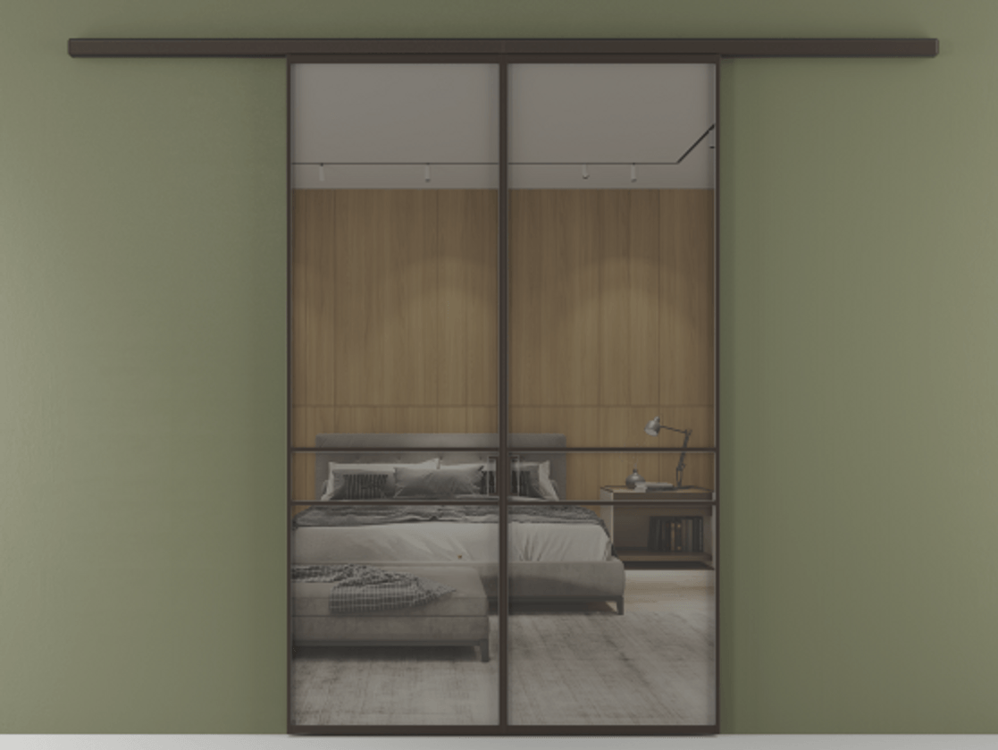 Перегородка Formato вдоль стены 2 створки АЛПР 040.02 Алюминий антрацит Рефлективное серое стекло "Stopsol", калёное. Цена 1553760 ₸ 1. Полотно 2 шт. (800/2100 мм)
2. Комплект установки раздвижной системы
3. Базовый комплект фурнитуры
4.Ручка RONDO
. Фабрика дверей Волховец 8 (800) 551 43 19 Перегородка Formato вдоль стены 2 створки АЛПР 040.02 Алюминий антрацит Рефлективное серое стекло "Stopsol", калёное Цена 1553760 ₸ | Volhovec