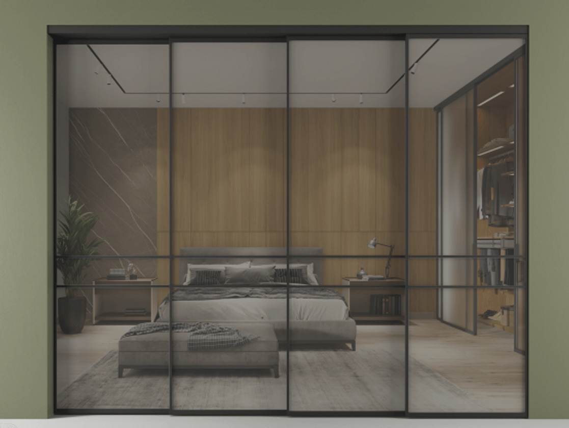 Перегородка Formato внутри проёма телескопик синхро-3 #VENDORCODE# #FURNISH# #GLASS# Цена #PRICE#  | Volhovec