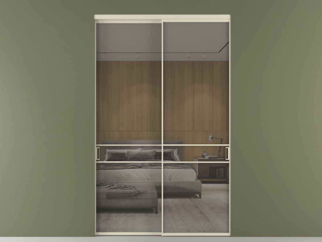 Перегородка Formato внутри проёма 2 створки АЛПР 040.02 Алюминий бежево-серый Рефлективное серое стекло "Stopsol", калёное. Цена 2984590 ₸ 1. Полотно 2 шт. (800/2100 мм)
2. Комплект установки раздвижной системы
3. Базовый комплект фурнитуры
4.Ручка RONDO. Фабрика дверей Волховец 8 (800) 551 43 19 Перегородка Formato внутри проёма 2 створки АЛПР 040.02 Алюминий бежево-серый Рефлективное серое стекло "Stopsol", калёное Цена 2984590 ₸ | Volhovec