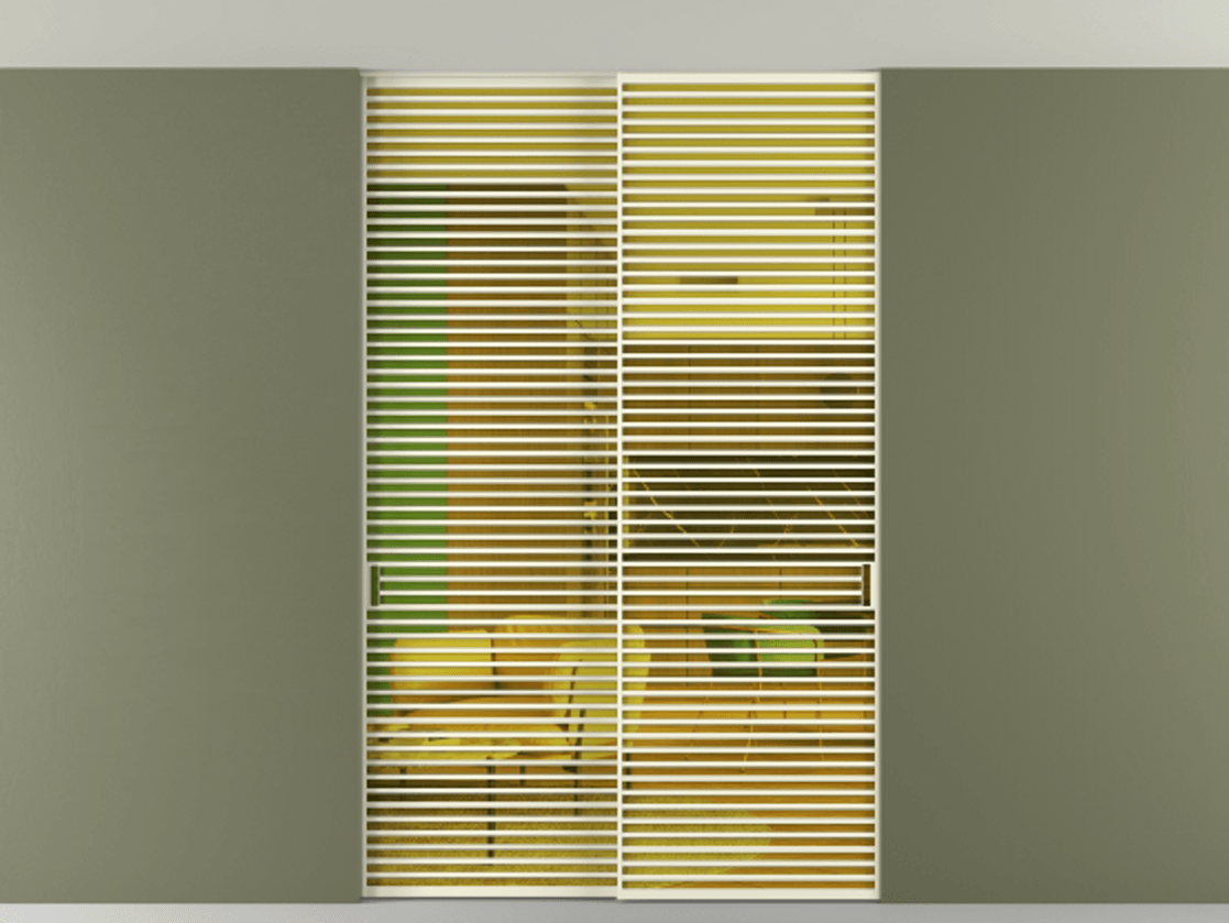 Перегородка Formato внутри проёма скрытое крепление в потолок 2 створки АЛПР 040.07 Алюминий молочно-белый Прозрачное жёлтое стекло, триплекс. Цена 3152000 ₸ 1. Полотно 2 шт. (800/2100 мм)
2. Комплект установки раздвижной системы
3. Базовый комплект фурнитуры
4. Ручка RONDO. Фабрика дверей Волховец 8 (800) 551 43 19 Перегородка Formato внутри проёма скрытое крепление в потолок 2 створки АЛПР 040.07 Алюминий молочно-белый Прозрачное жёлтое стекло, триплекс Цена 3152000 ₸ | Volhovec