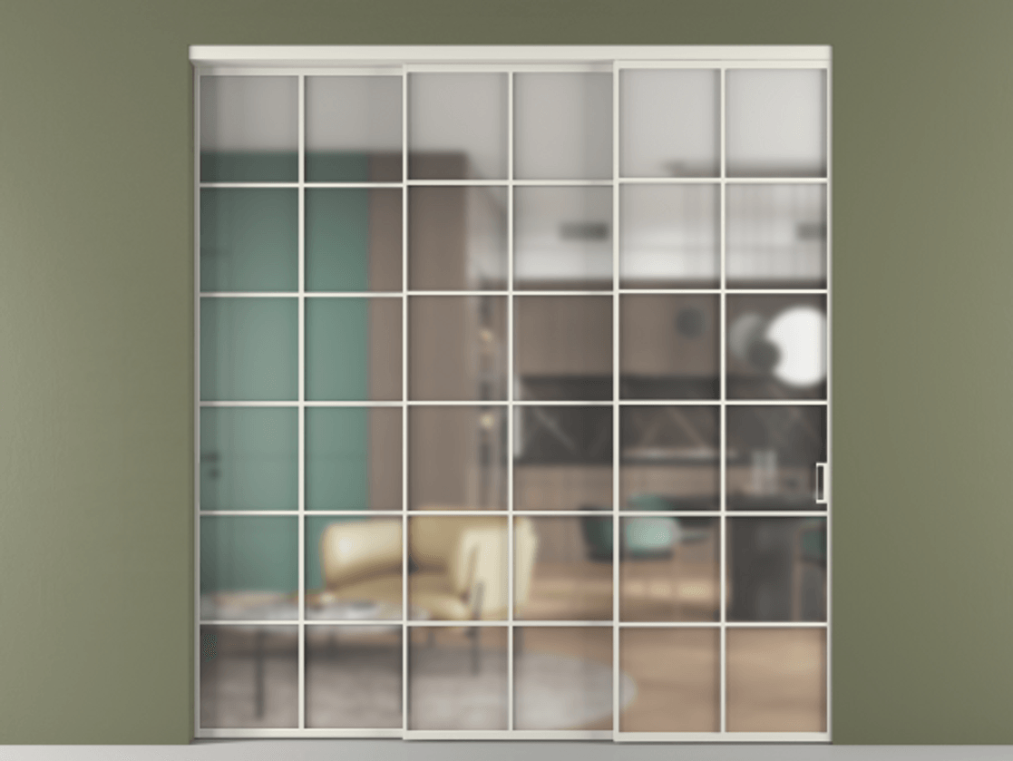 Перегородка Formato внутри проёма телескопик синхро-2 #VENDORCODE# #FURNISH# #GLASS# Цена #PRICE# #CURRENCY#  | Volhovec