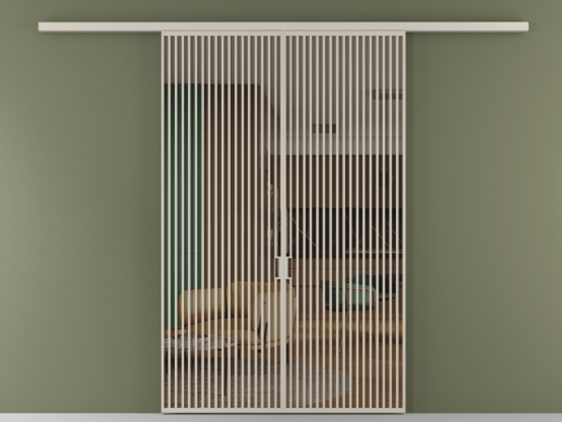 Перегородка Formato вдоль стены 2 створки АЛПР 040.06 Алюминий светло-бежевый Прозрачное бронзовое стекло, триплекс. Цена 2244900 ₸ 1. Полотно 2 шт. (800/2100 мм)
2. Комплект установки раздвижной системы
3. Базовый комплект фурнитуры
4.Ручка RONDO
. Фабрика дверей Волховец 8 (800) 551 43 19 Перегородка Formato вдоль стены 2 створки АЛПР 040.06 Алюминий светло-бежевый Прозрачное бронзовое стекло, триплекс Цена 2244900 ₸ | Volhovec