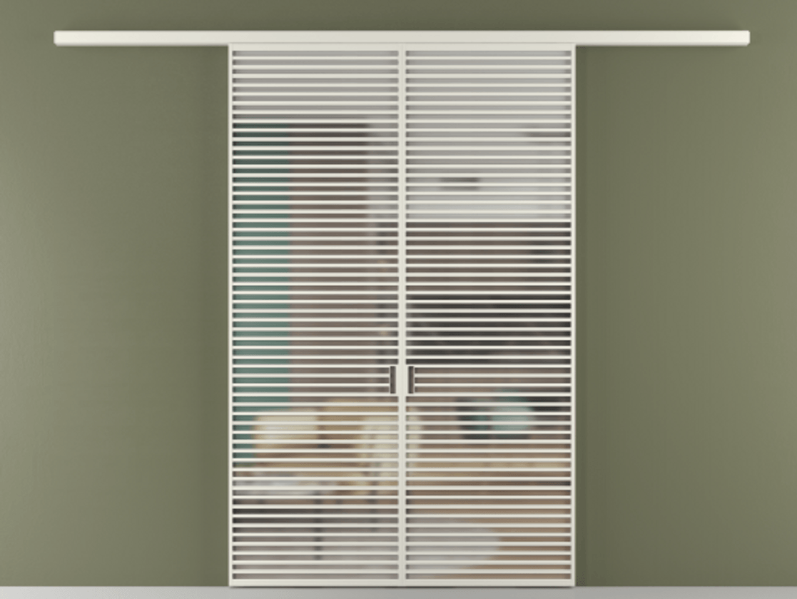 Перегородка Formato вдоль стены двустворчатая #VENDORCODE# #FURNISH# #GLASS# Цена #PRICE# #CURRENCY# | Volhovec