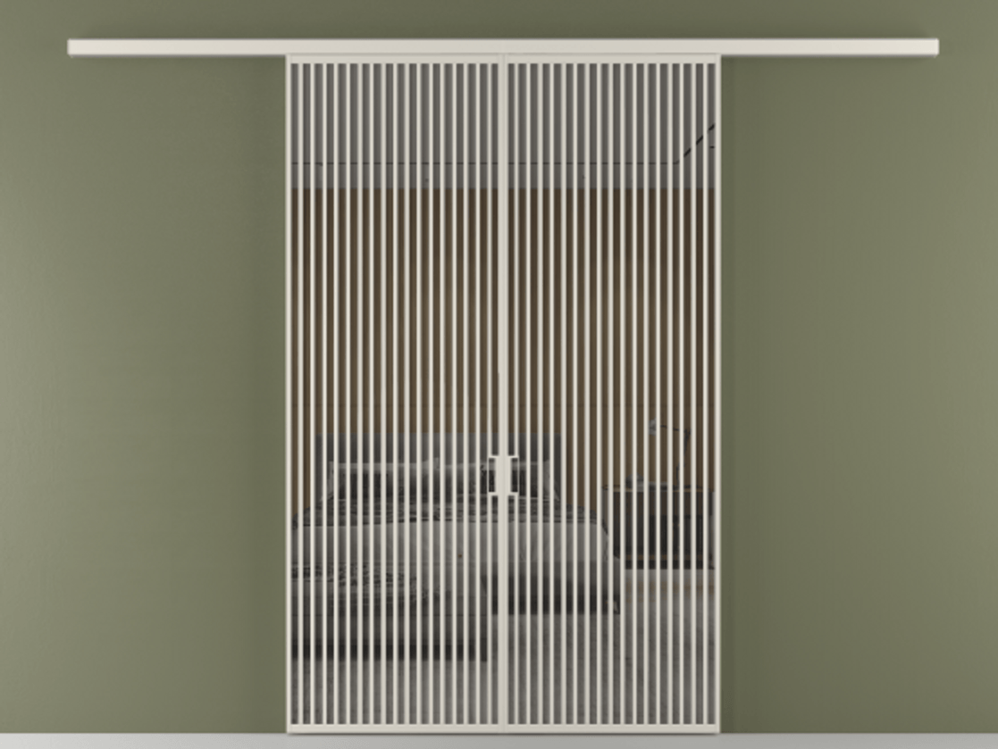 Перегородка Formato вдоль стены 2 створки АЛПР 040.06 Алюминий облачно-серый Рефлективное серое стекло "Stopsol", калёное. Цена 2776800 ₸ 1. Полотно 2 шт. (800/2100 мм)
2. Комплект установки раздвижной системы
3. Базовый комплект фурнитуры
4.Ручка RONDO
. Фабрика дверей Волховец 8 (800) 551 43 19 Перегородка Formato вдоль стены 2 створки АЛПР 040.06 Алюминий облачно-серый Рефлективное серое стекло "Stopsol", калёное Цена 2776800 ₸ | Volhovec